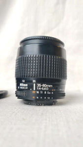 เลนส์กล้อง Nikon AF NIKKOR 35-80mm f4-5.6 D Zoom Lens Mount nikon F พร้อมฝาหน้า ท้าย