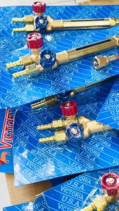 Đèn Hàn Gió Đá VICTOR  Mỏ Hàn Hơi Oxy Gas  Tay Hàn nút chỉnh khí Xanh Đỏ