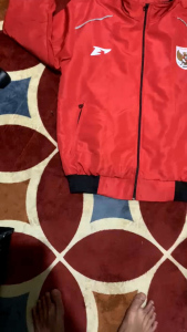 JAKET PRIA TIMNAS LOGO GARUDA DI DADA BIG SIZE