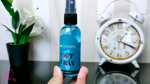 Penghilang Bau Kaki & Sepatu Bio Herbal Foot Spray 100% Original BPOM