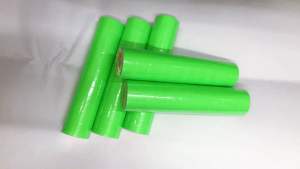 Cây 10 cuộn (4.000 tem) giấy bấm giá chính hiệu Guangjin nhiều màu dùng dán giá tiền tem giấy sáng mịn - Lazada