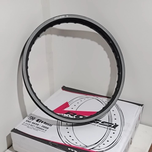 VELG ALUMINIUM ALLOY RACING RIMS RING 17 × 140 TIPE W/M WARNA BLACK SANDY HARGA SATU BUAH √ROSSI
