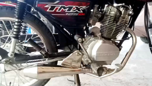 TMX 125/155 V5 BULLET PIPE WITH RESONATOR AND FREE SILENCER