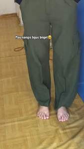 Cassie Cargo Pants | Celana Cargo Drill | Kulot | Wide Leg Pants | Celana Highwaist Wanita Terbaru