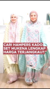 HAMPERS GIFT MUKENA TAZBIYA I HADIAH SESERAHAN I KADO PERNIKAHAN