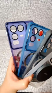 Softcase for Infinix Note 50s - Note 50 - Note 50 Pro Magnetik dan Lensa Pelindung Kamera Casing Transparan Cover Silicon