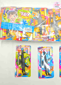 30pcs TOY RIFFLE WITH CANDY/loot bag fillers/paninda/giveaways/party favors.