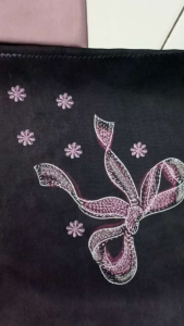 Kerudung Segiempat Motif Gradasi Wellina Series Voal Premium Sublime Lasercut