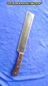 Golok baja per fulltang kualitas super merk HISR Asli wonosobo