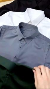 PAKET HEMAT 90RB 3 PCS KEMEJA POLOS LENGAN PANJANG KEKINIAN