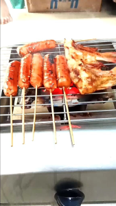 Mengenal Bakaran Gas untuk Masakan: Ayam Sosis, Sate Kambing, Daging Ikan