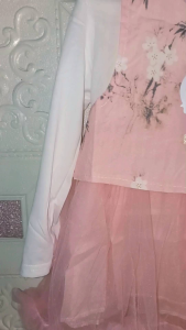 Dress anak sanghai lingling import premium merek honebaby