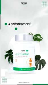 Kapsul Glucosamin Tiens atasi radang persendian saraf terjepit