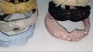 BANDO RAMBUT MODEL KEPANG BAHAN SIFON GLOWING