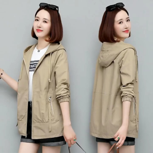 jaket wanita inovatif terbaru bahan katun drill