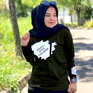 KAOS LENGAN PANJANG ZOLAQU / ATASAN WANITA