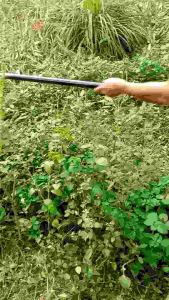 Cangkul rumput gulma alat potong rumput manual