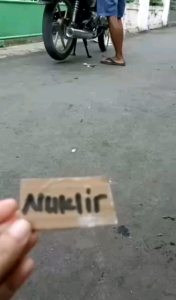 Saringan knalpot Rx king Boban Nuklir