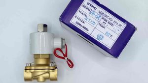 Van Điện Từ Thường Mở UWK ren 21 27 34mm dùng cho hơi nước khí nén