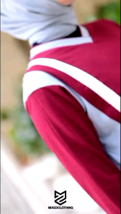 Setelan Olahraga Couple Muslim & Baju Olahraga Muslimah Tunik