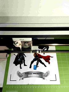 Thor Cake and cupcake toppers