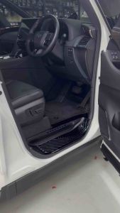 Toyota Alphard Vellfire AGH40 AH40 Door Side Step Sill Plate Stainless Steel Door Side Sill Step Plate