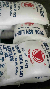 โซดาแอชไลน์ โซเดียมคาร์บอเนต Soda Ash Light 99.2% ขนาด 40 กก