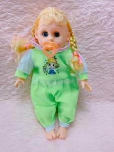Cry Baby Silicone Body With Sound And Tears Doll Simulation Singing And Crying