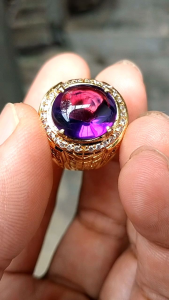 BATU CINCIN BUNGUR TB Giwang Air merah BUKAN BACAN DOKO KALIMAYA ZAMRUD PIRUS TOPAZ SAFIR