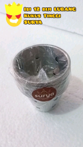 PROMO ISI 12 BIJI - CETAKAN ROTI KUKUS | BOLU | UKURAN TINGGI MOTIF LUBANG SURYA