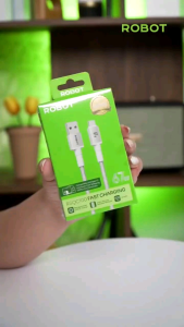 Kabel Robot RSQC100 Tipe C 67W Original Bergaransi RSQC