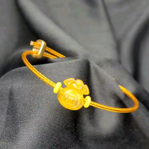 Vòng Cáp Túi Tiền Ta Tóc Vàng - Phong Thủy TUDO