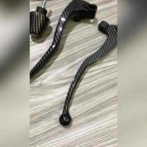 HANDLE / HENDEL REM KANAN+ KOPLING KIRI RX KING - SCORPIO CARBON + JALU STANG / BANDUL STANG CARBON - BONUS STICKER RX PARTS