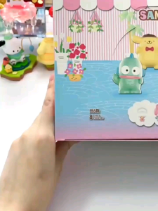 🇸🇬 Blind Box Sanrio Little Twin Stars Pochacco Kuromi Pompompurin My Melody Cinnamoroll Hanyudon Figurine Display Figure