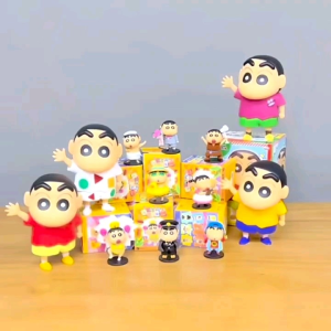 🇸🇬 Blind Box 52Toys Crayon Shinchan 蜡笔小新 Cross Dress Cosplay Series Figurine Display Figure