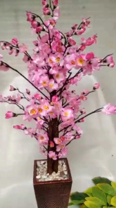 Bunga sakura plastik - Bunga Hias - Tanaman Artificial Tinggi Rimbun