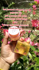 DAY CREAM SIANG FLOVA PLUS CREAM MALAM LBY