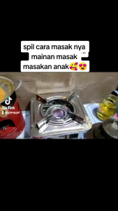 Mainan Masak Masakan Murah Kompor Minyak Spirtus Kotak Mini Seri C Kichen Set Mainan Edukasi