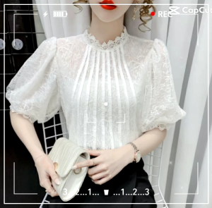 TM 0223 Blouse CNY Noritha Lace Top Import