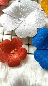 Pin Bunga Raya Merdeka Cekak Sanggul 8cm / 10cm / 12cm