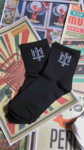 Kaos Kaki Pendek Oldschool Motif Merk Skate Panjang - Hosela Project