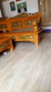 Kursi Sudut Jati Ruang Tamu Grosir Jaya Furniture