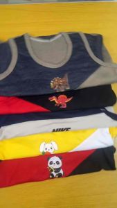 Cotton kids Terno Sando Short Cotton For Boy 1-2 Years Old