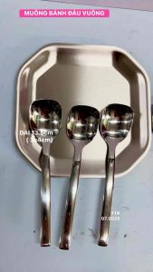 MUỖNG BÁNH ĐẦU VUÔNG / MUỖNG BÁNH KEM