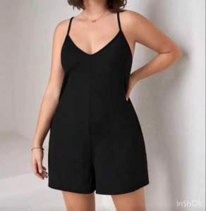 PLUS SIZE JUMPSHORT - PLUS SIZE JUMPSUIT - PLUS SIZE ROMPER