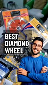 DIAMOND WHEEL ATLANTIC 114x15MM SUPER LEBAR & Awet | Mata Potong Concrete Batu | Keramik | Granit
