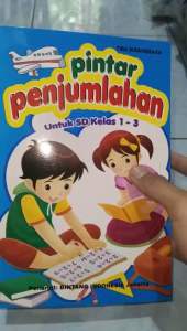 buku pintar penjumlahan (24×16cm) 32 halaman