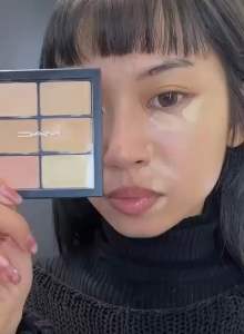 MAC Studio Fix 6 Colors Conceal & Correct Palette | Full Coverage Corrector Contour Concealer Makeup