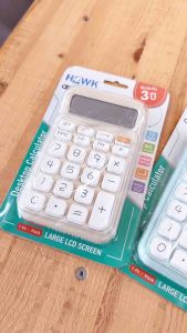 Hawk เครื่องคิดเลขตั้งโต๊ะ รุ่นHK-Q13 หน้าจอใหญ่ 12หลัก ปุ่มนุ่ม พร้อมส่ง