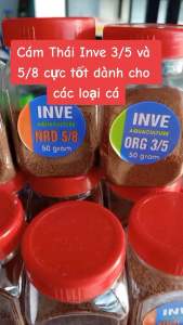 Cám Thái Inve NRD G12 P16 – Hủ 50g. Phụ Kiện Hồ Cá Thức Ăn Cho Cá Cám Thái Inve NRD G12 P16 – Hủ 50g.
